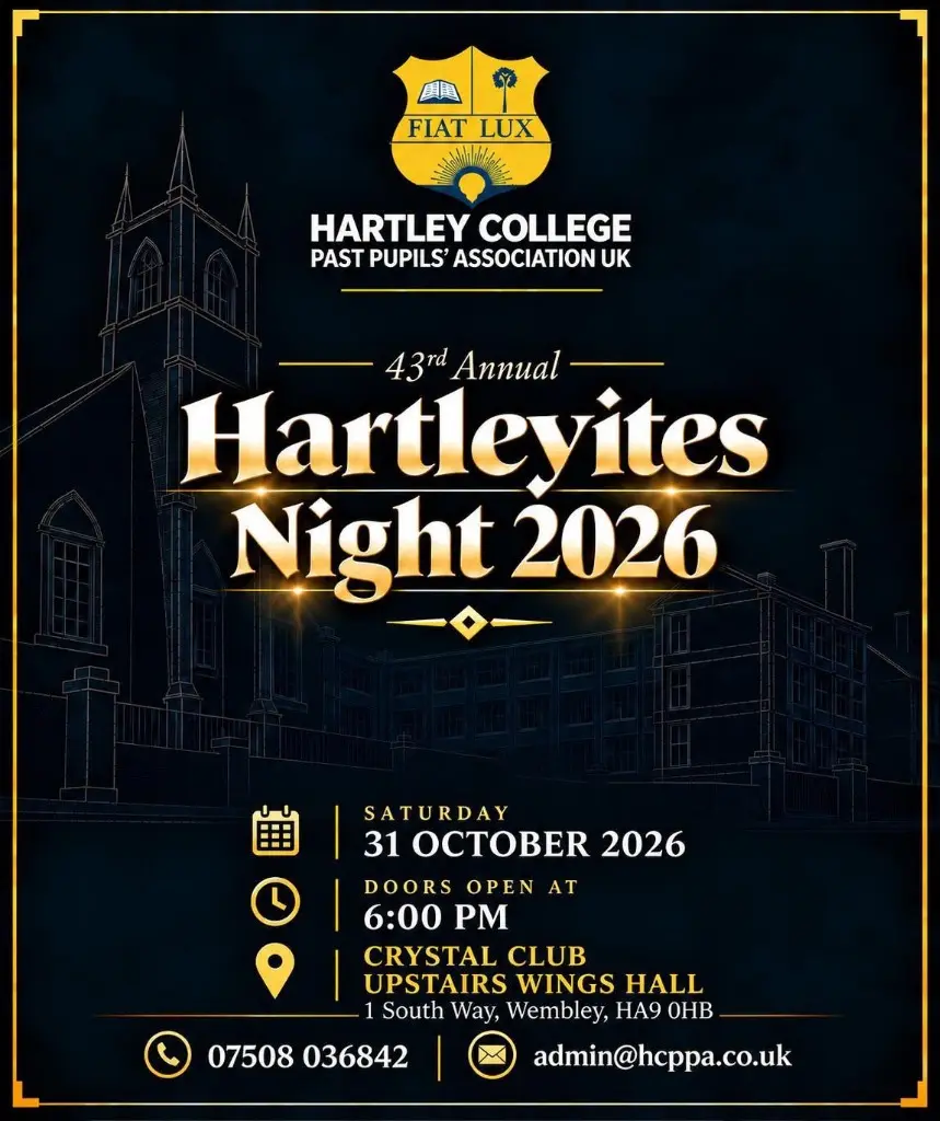 43rd Annual Hartleyites Night 2026