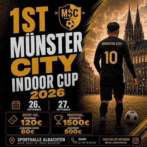 1st Münster City Indoor Cup 2026