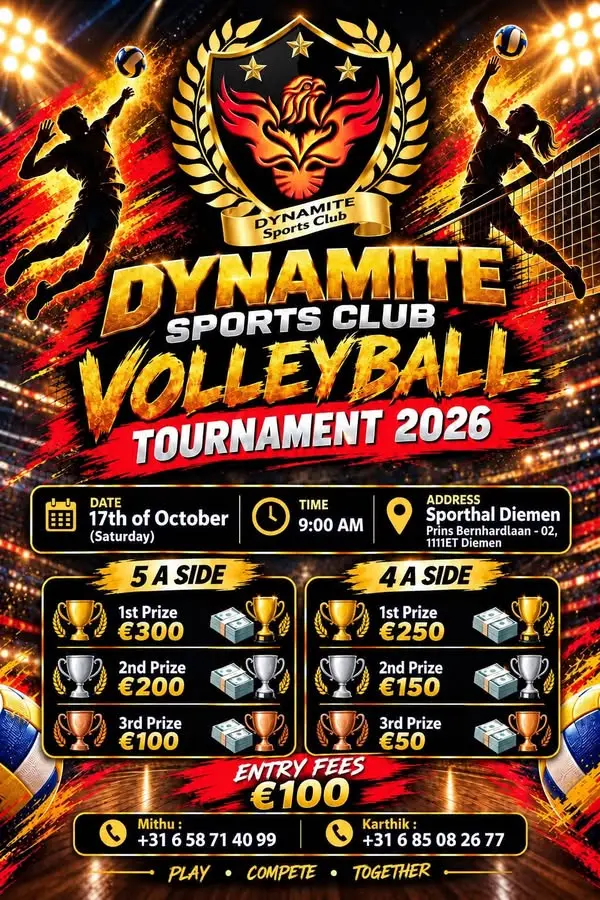 Dynamite Sports Club Volleyball Tournament 2026