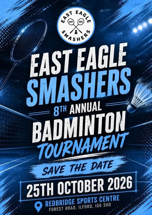 East Eagle Smashers 8th Annual Badminton Tournament