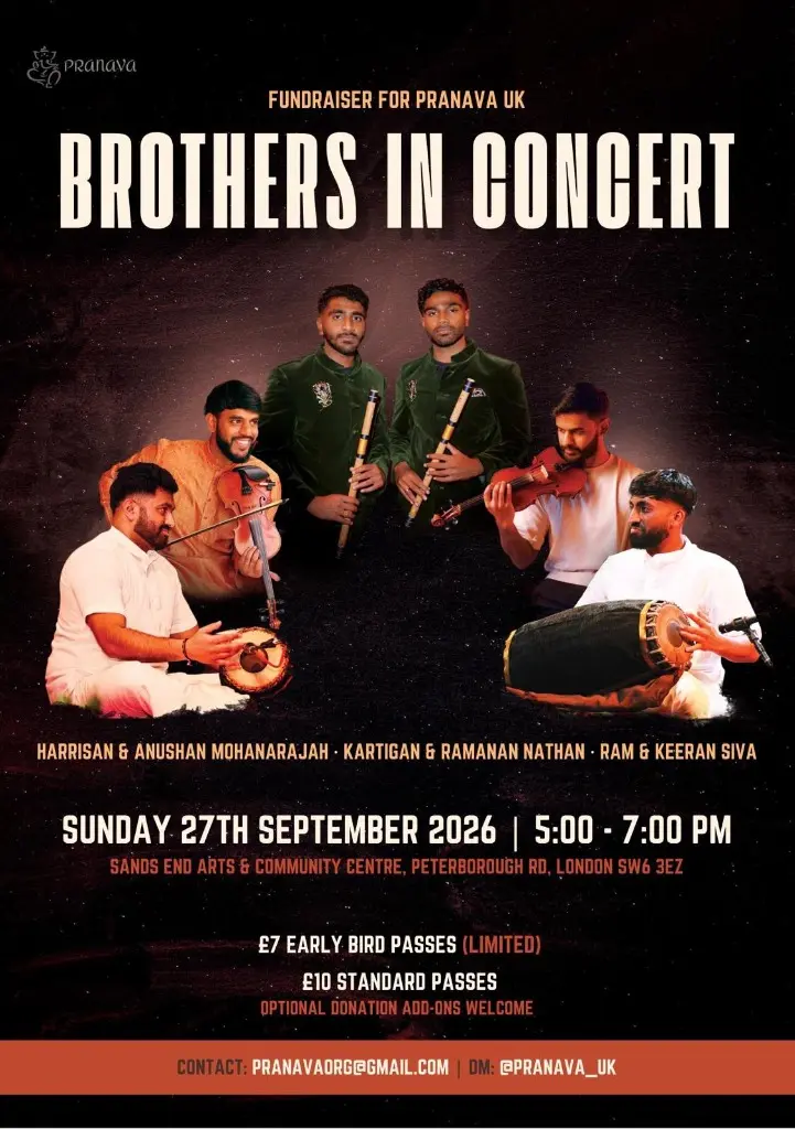 Brothers in Concert – Fundraiser for Pranava UK