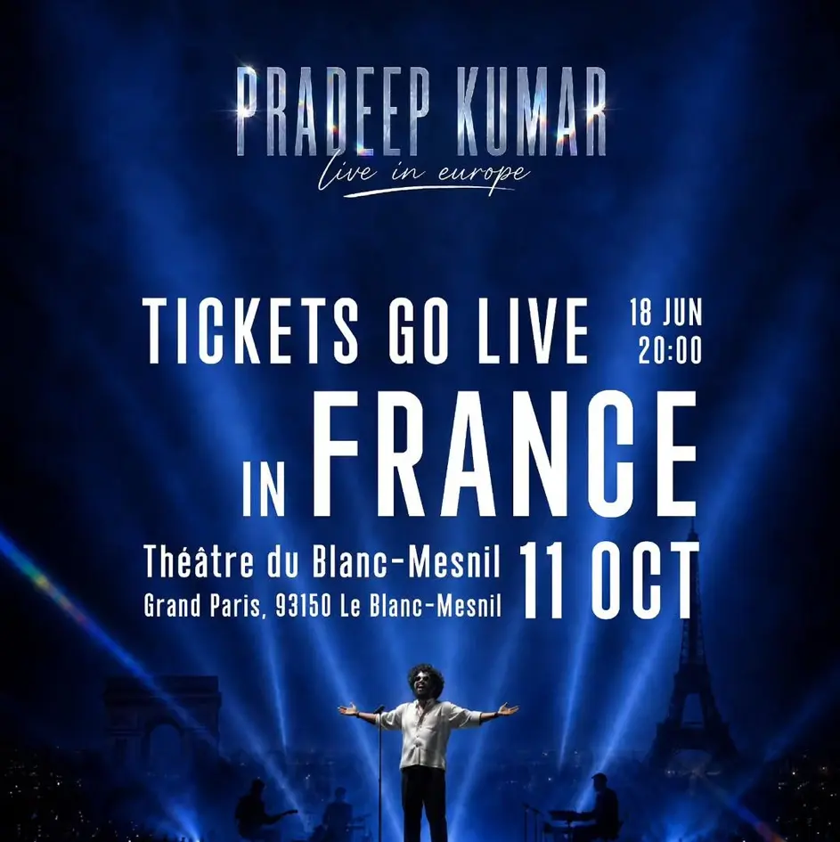 Pradeep Kumar Live in Europe – France