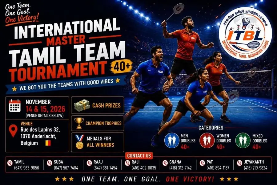 International Master Tamil Team Tournament 40+