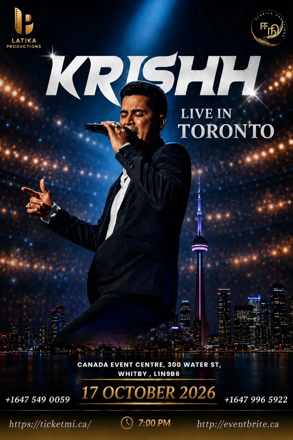 Krishh Live in Toronto