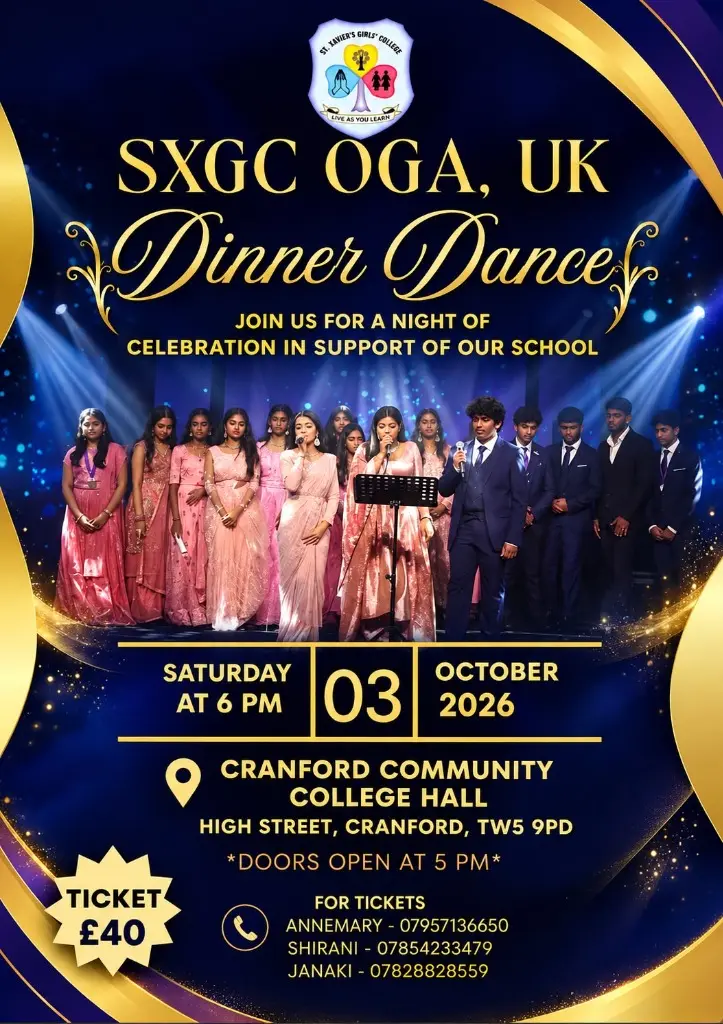 SXGC OGA, UK – Dinner Dance 2026